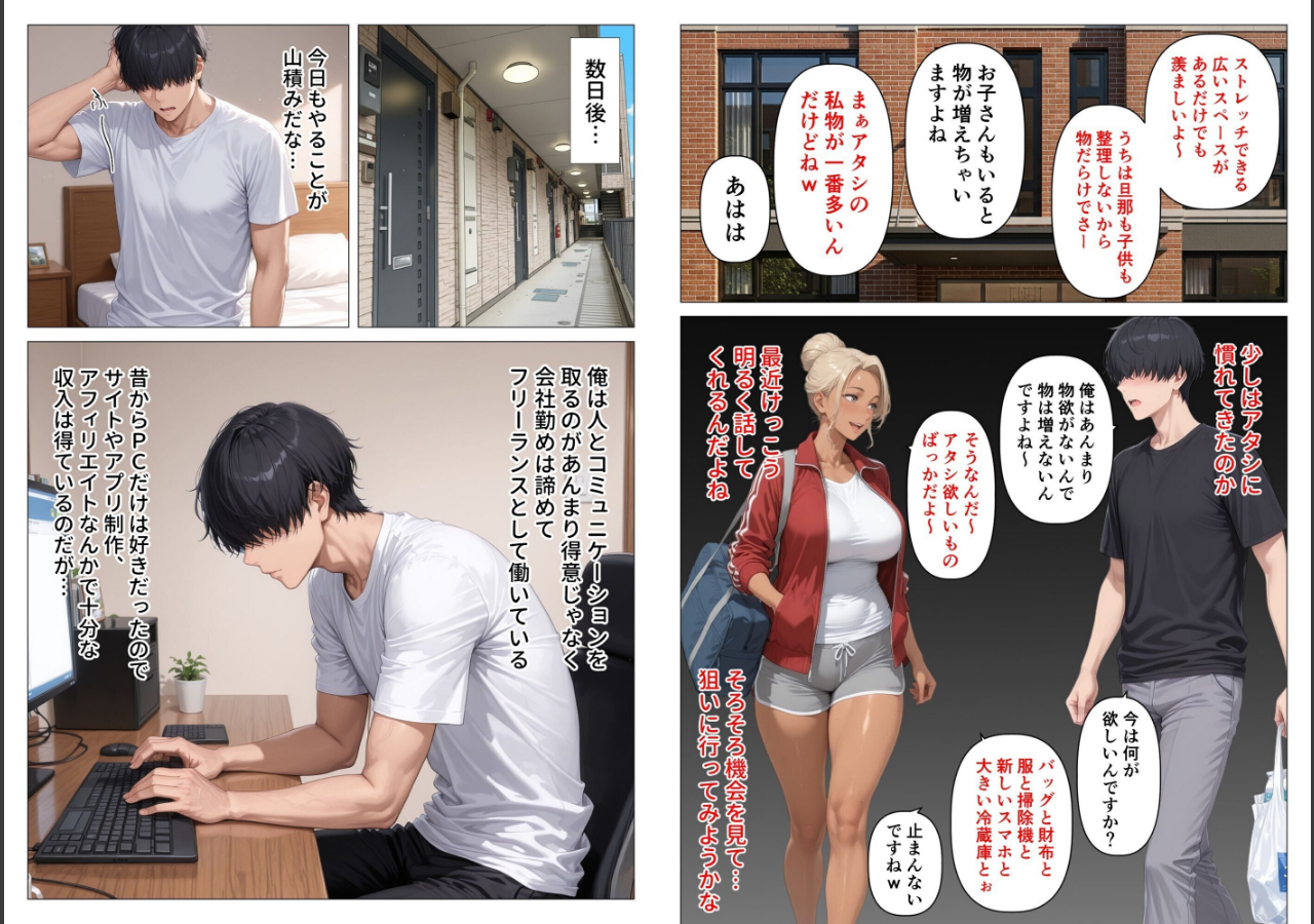 試し読み 6ページ