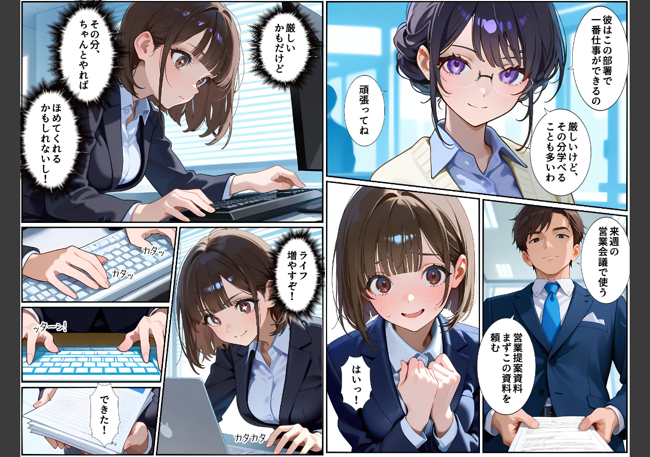 試し読み 2ページ