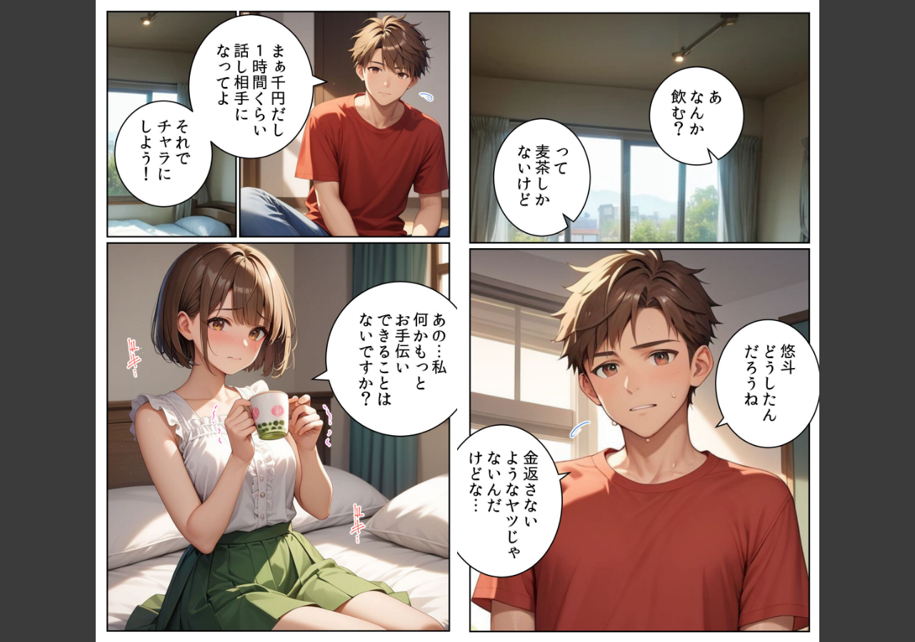 試し読み 8ページ