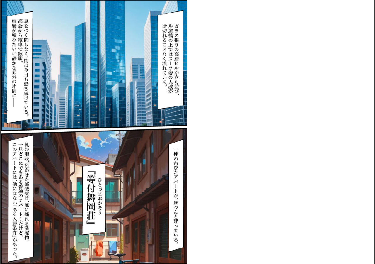 試し読み 2ページ