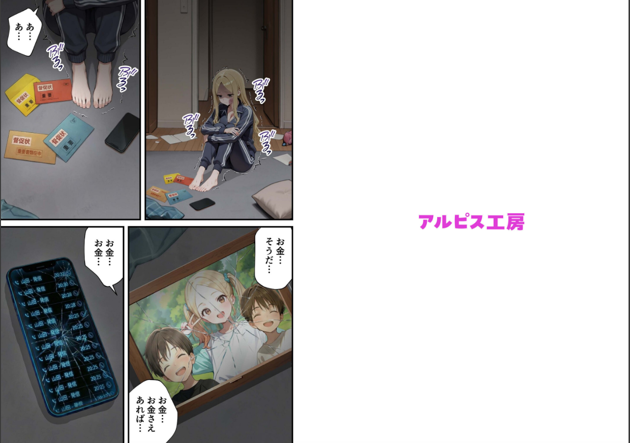 試し読み 2ページ