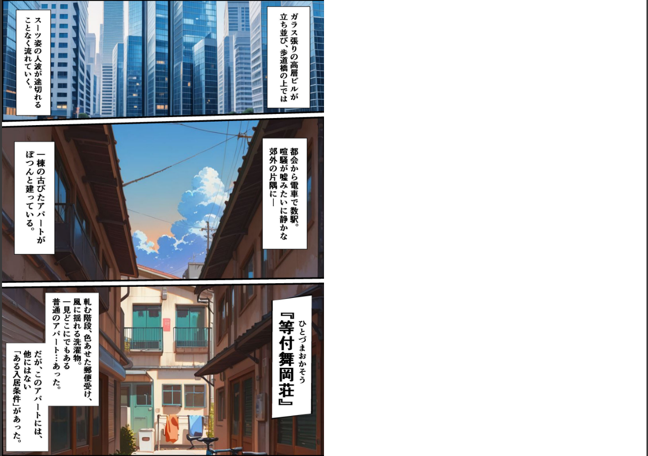 試し読み 2ページ