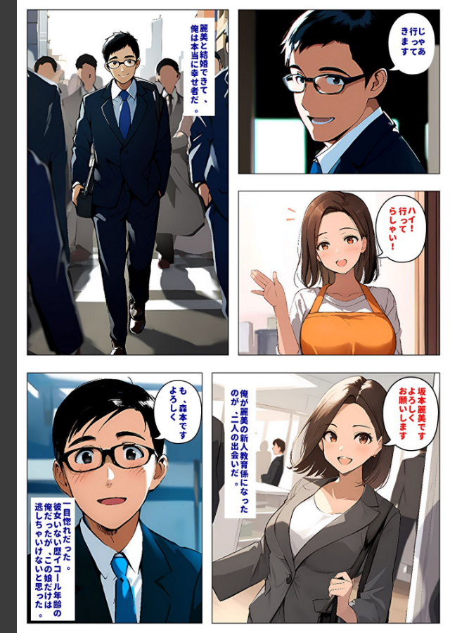 試し読み 1ページ