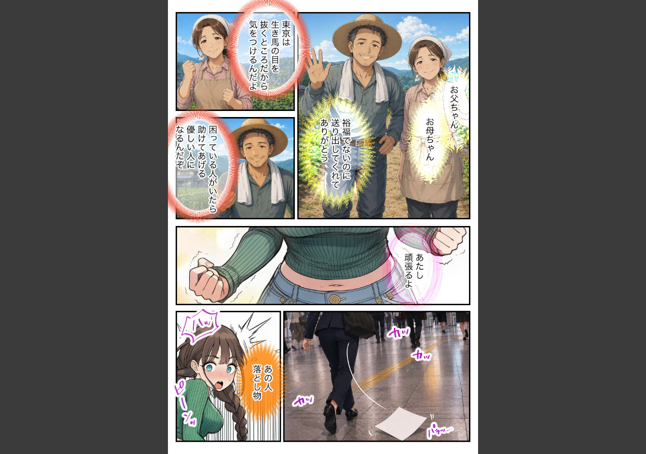 試し読み 6ページ