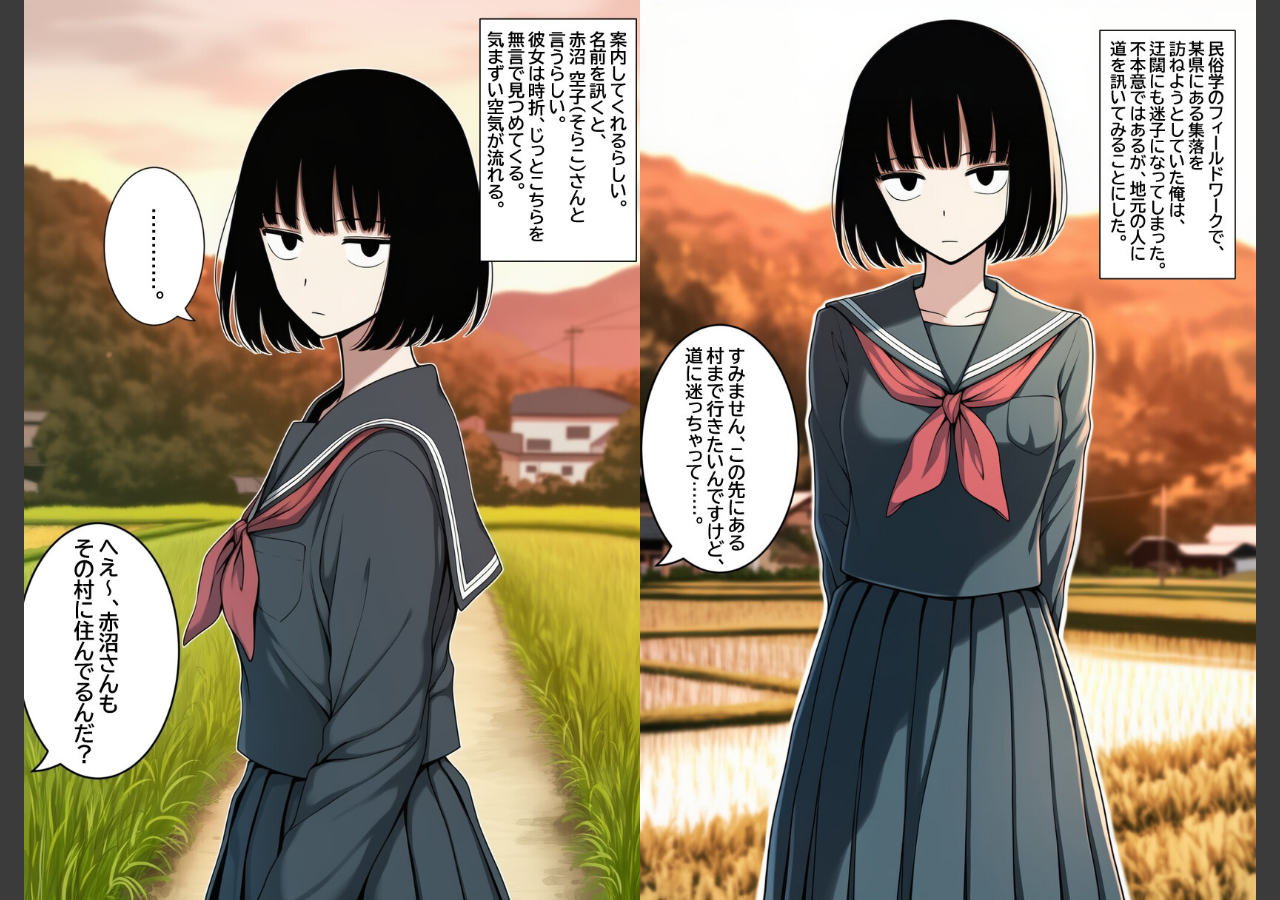 試し読み 2ページ