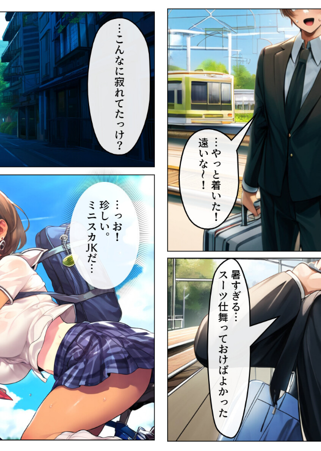 試し読み 2ページ